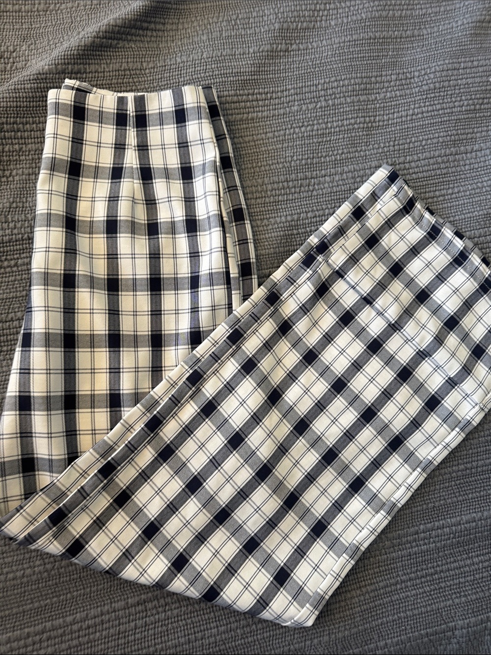 Princess Polly Black & Cream Plaid Shirt